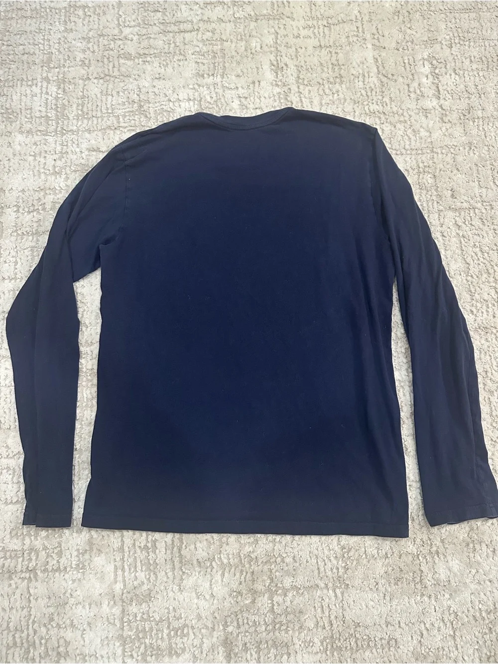 Polo Ralph Lauren Polo Bear Long Sleeve Shirt Navy Embroidered Bear Men’s L